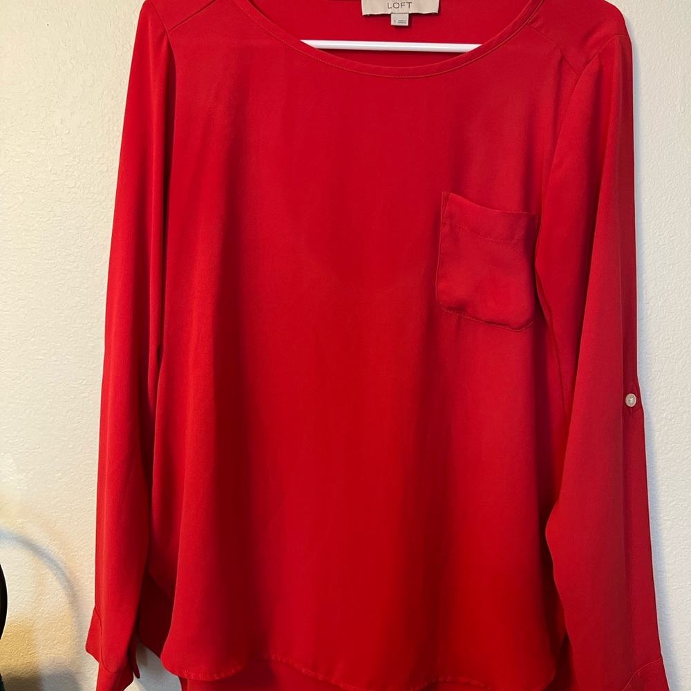 Women’s Loft Silk Blouse